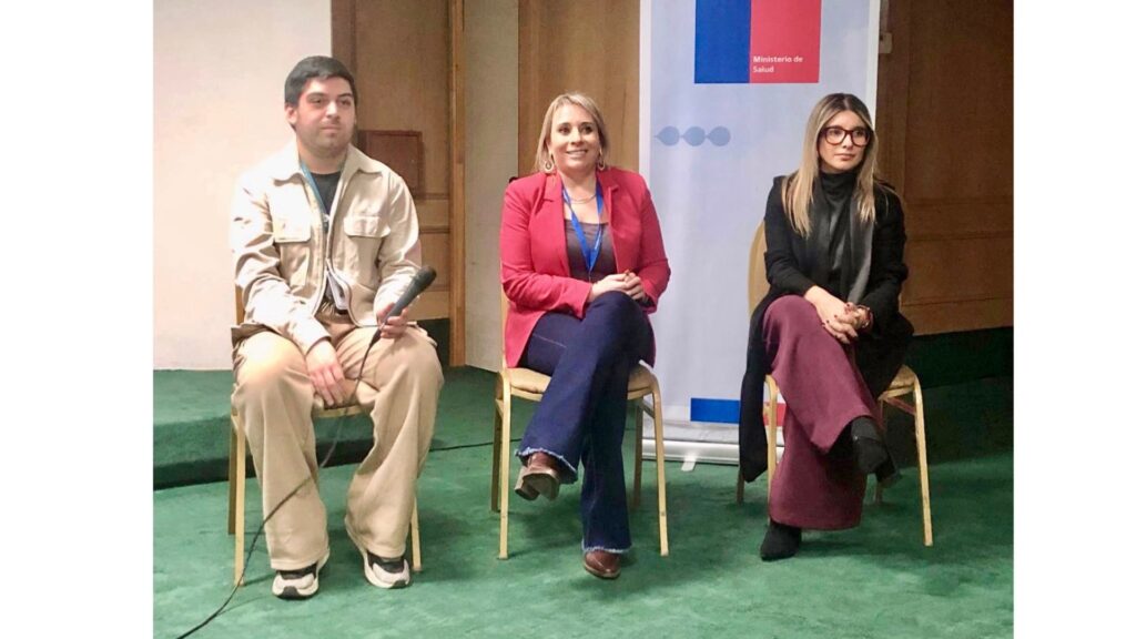 Geraldine Perret Exponiendo sobre Nutrición y Prehabilitación en la Jornada organizada Dpto. Gestión de la Red Oncológica SSC