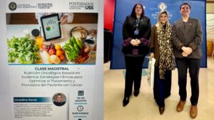 Mi participación en Puerto Montt como expositora de la clase magistral “Nutrición Oncológica Basada en Evidencia: Estrategias Clínicas para Optimizar el Tratamiento y Pronóstico del Paciente con Cáncer”, invitada por Postgrados y Educación Continua de la Universidad San Sebastián.